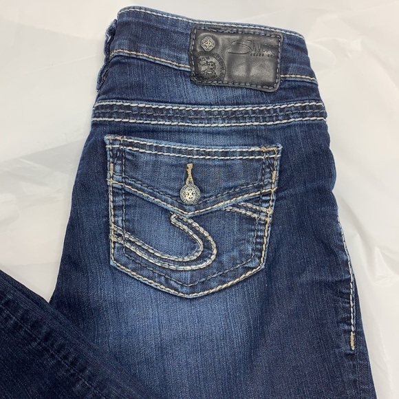 WOMEN’S Silver Blue Suki Jegging Low Rise Size 26 - Picture 3 of 13